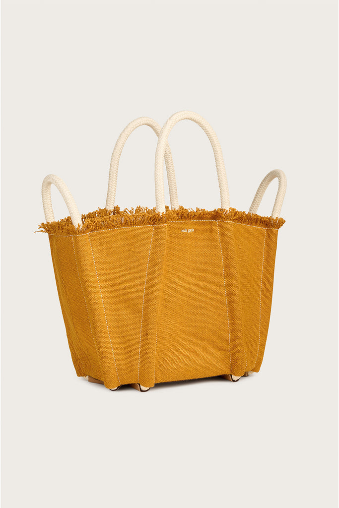 Cult Gaia - Erin Weekender Bag - Deep Saffron