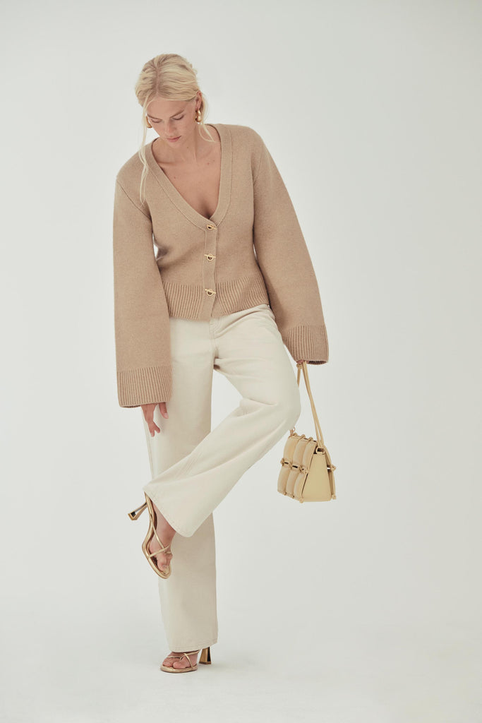 JOS CARDIGAN - BIRCH – CULT GAIA