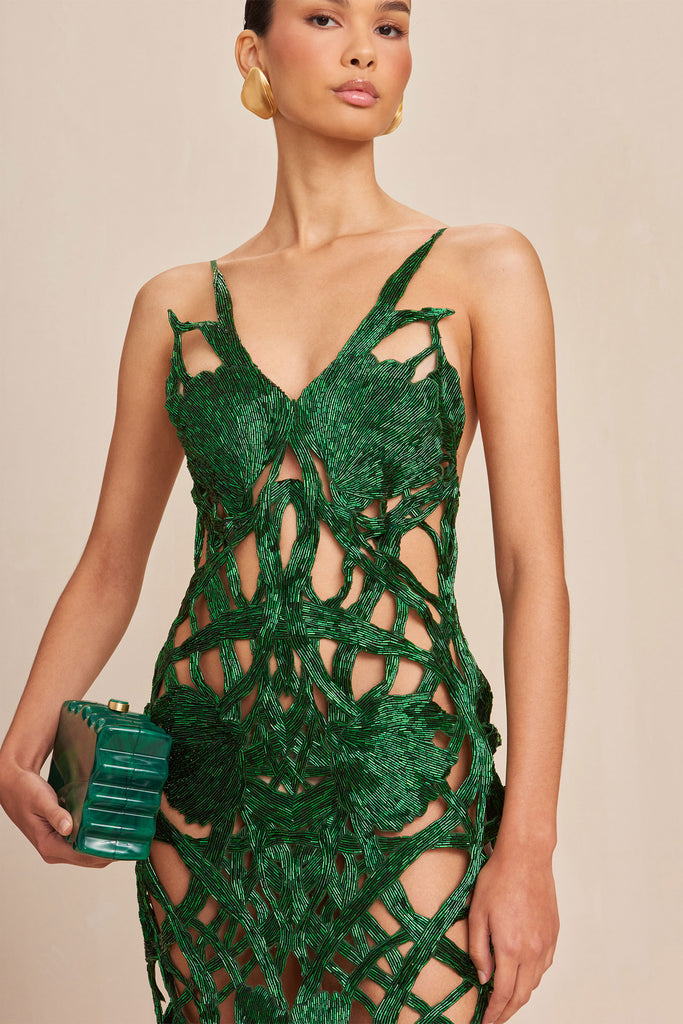 SITA GOWN - MALACHITE SITA GOWN - MALACHITE