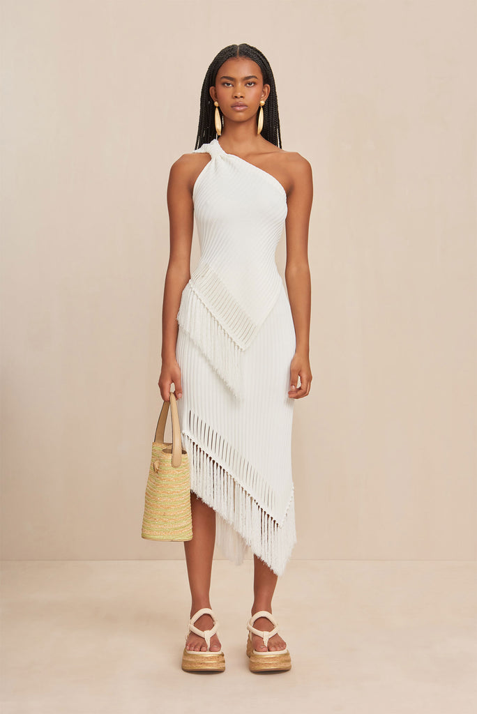 TONISHA KNIT SKIRT OFF WHITE CULT GAIA