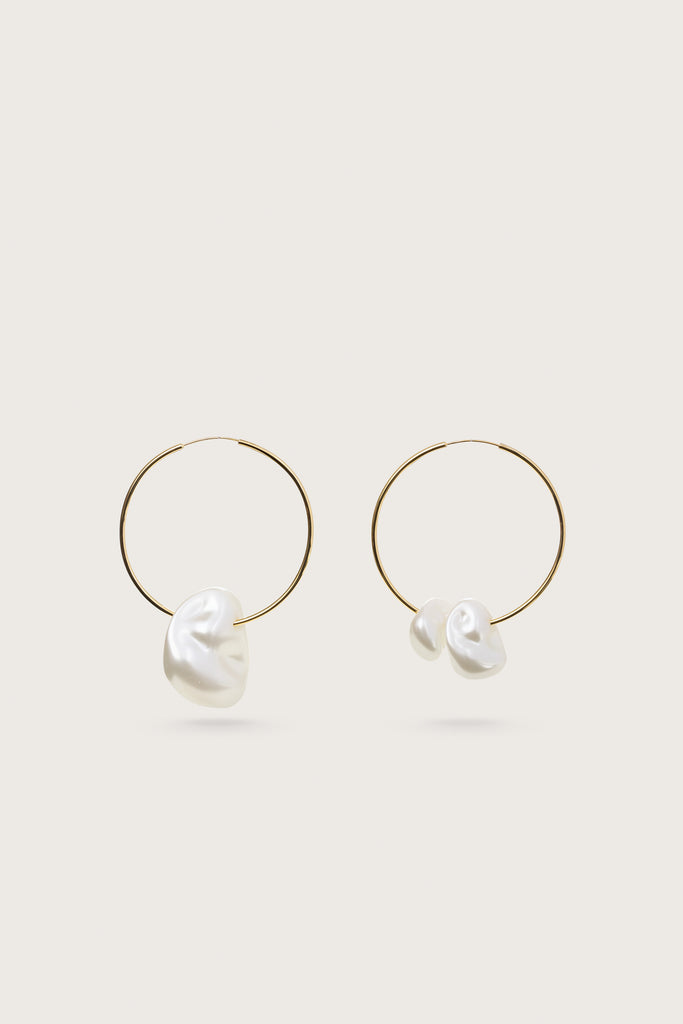 JUNO EARRING - PEARL – CULT GAIA