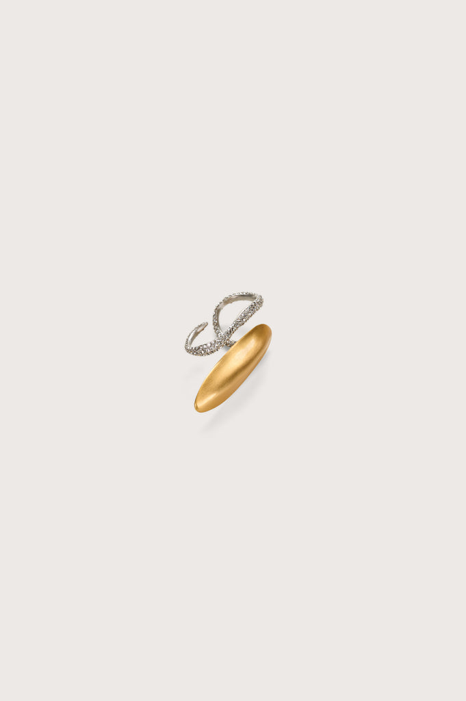 FIORE RING - BRUSHED BRASS – CULT GAIA