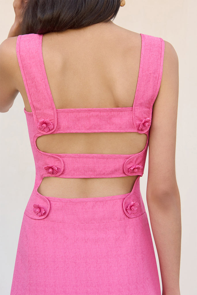 ワンピース CULT GAIA Woman Dress Pink GWLOGT SUNKISS Cult Gaia Outlet: Dress woman - Pink | Cult Gaia dress
