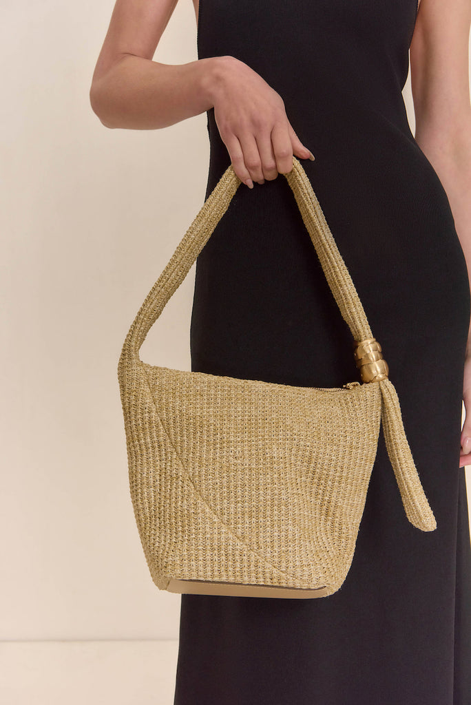 かごバッグ/ストローバッグ cult gaia FARAH SHOULDER BAG - NATURAL – CULT GAIA