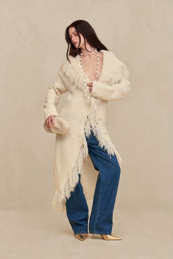 VICTORIA DUSTER - CREAM