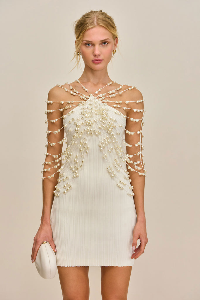 Cult Gaia - Oliviana Knit Dress - Off White Cult Gaia - Oliviana Knit Dress - Off White