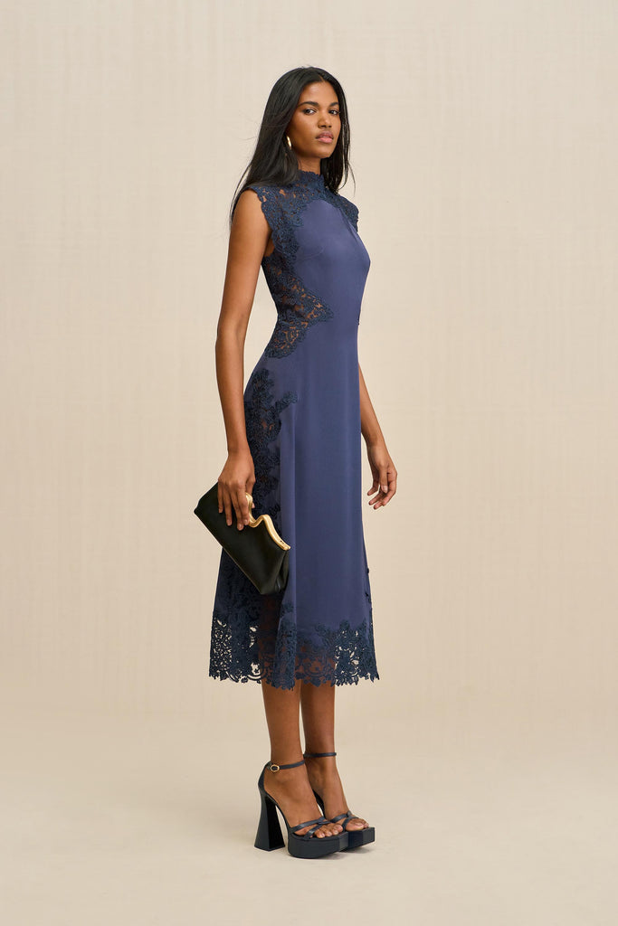 ANIMA DRESS - DEEP LAKE