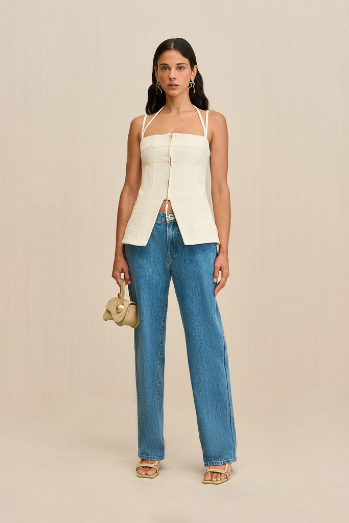 KATELLA TOP - OFF WHITE – CULT GAIA