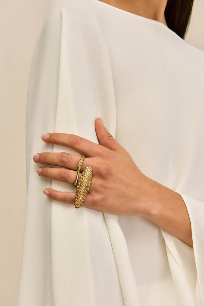 FIORE RHINESTONE RING - TIERRA – CULT GAIA