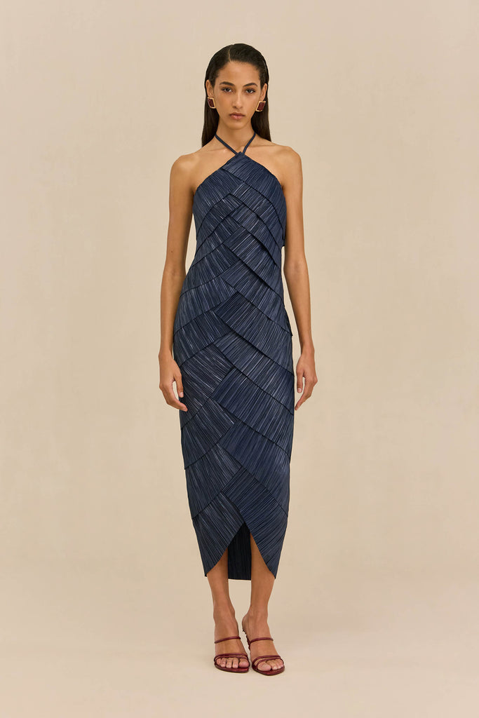 PATRIZIA DRESS - DEEP LAKE