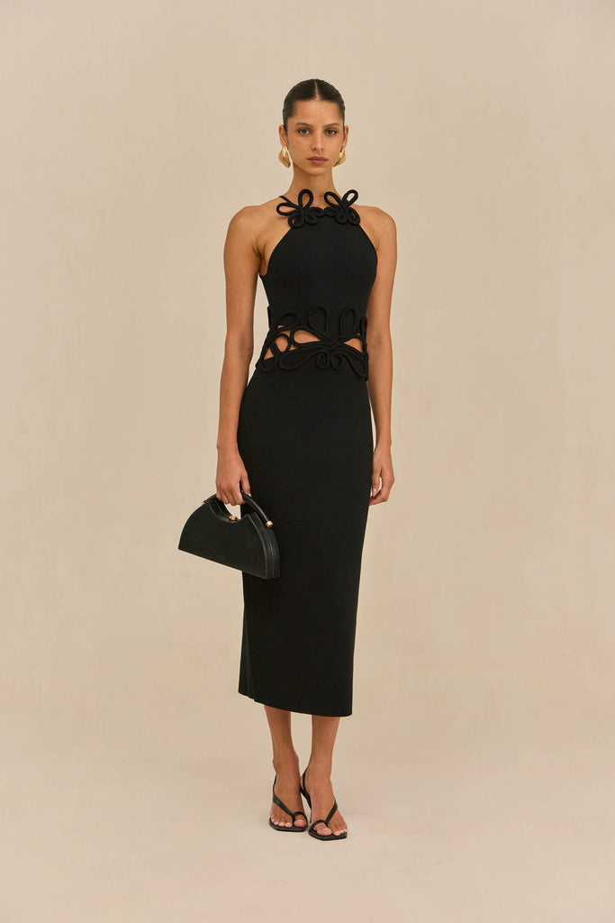 cult gaia sona knit dress Jena | Black item code: 01-609204-606