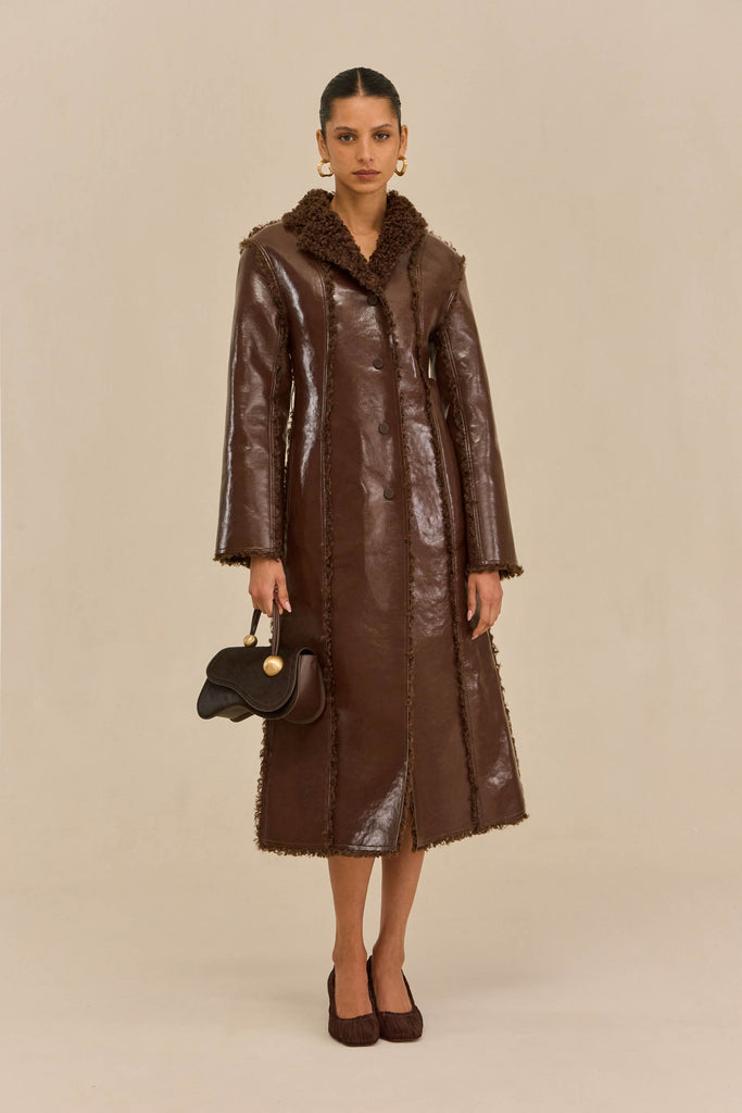 TILI REVERSIBLE COAT - JAVA – CULT GAIA