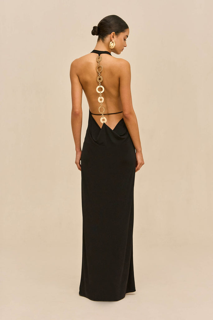 cult gaia evening dress CORSICA GOWN