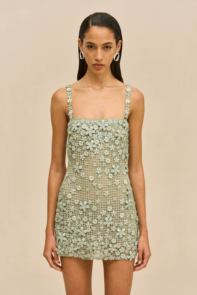FLORABELLE DRESS - COOL MINT – CULT GAIA