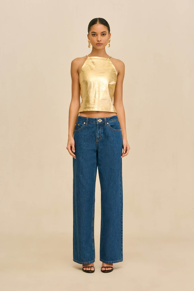 JUHI TOP - GOLD – CULT GAIA