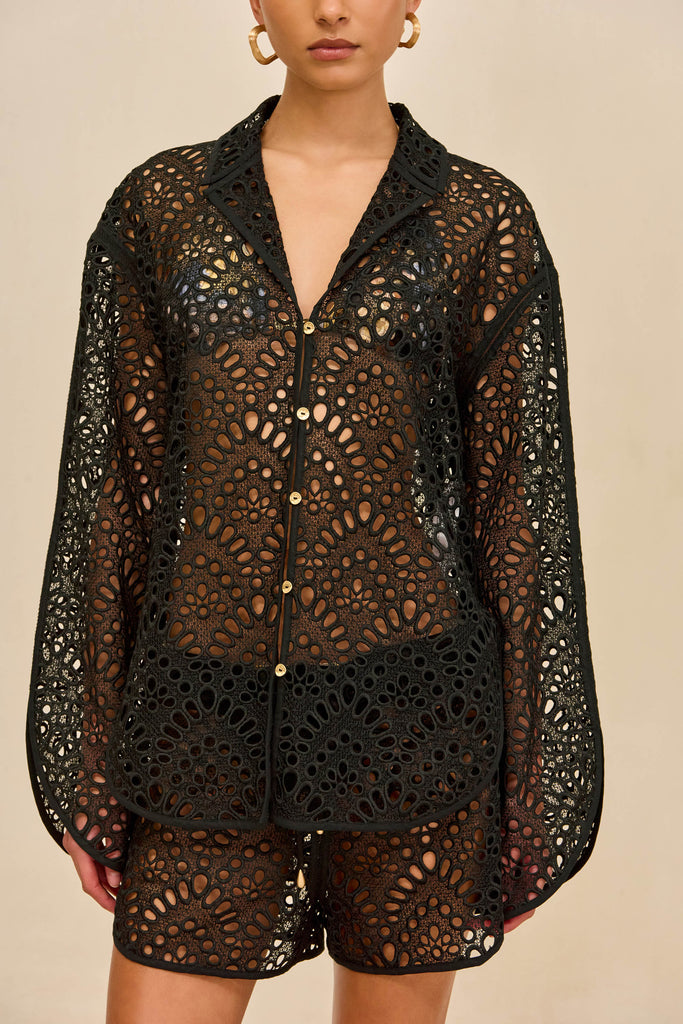 AZIZA TOP - BLACK – CULT GAIA