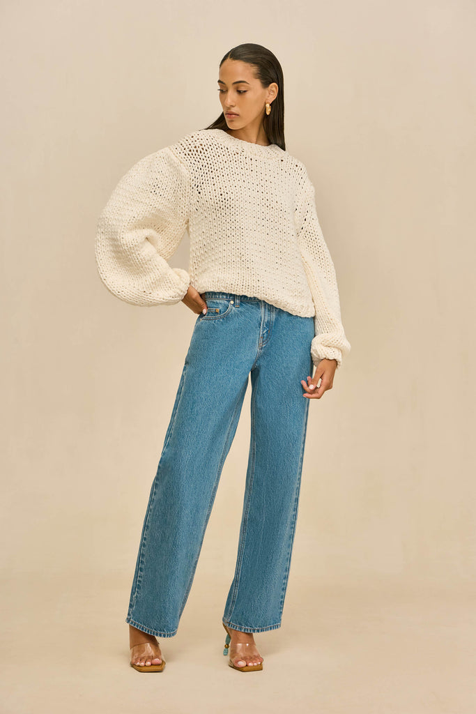 TRINA SWEATER - OFF WHITE – CULT GAIA