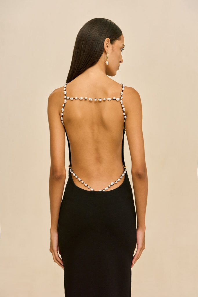 CASSI KNIT DRESS - BLACK – CULT GAIA