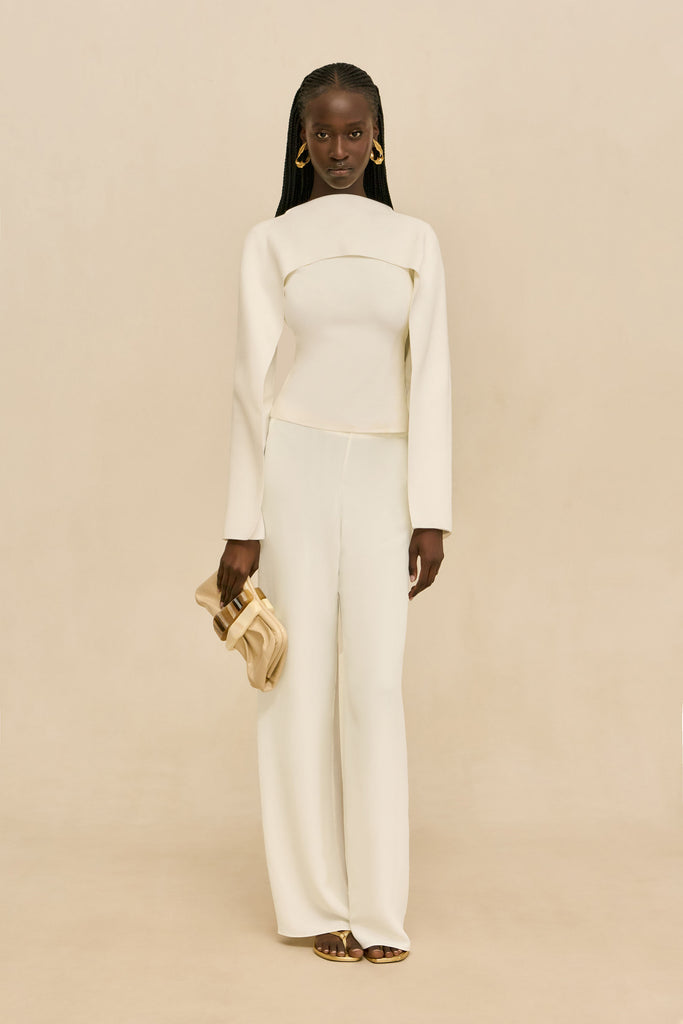 ALKA KNIT TOP - OFF WHITE – CULT GAIA