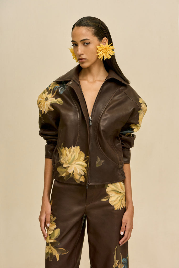 MATTHIEU LEATHER JACKET - LUWAK – CULT GAIA