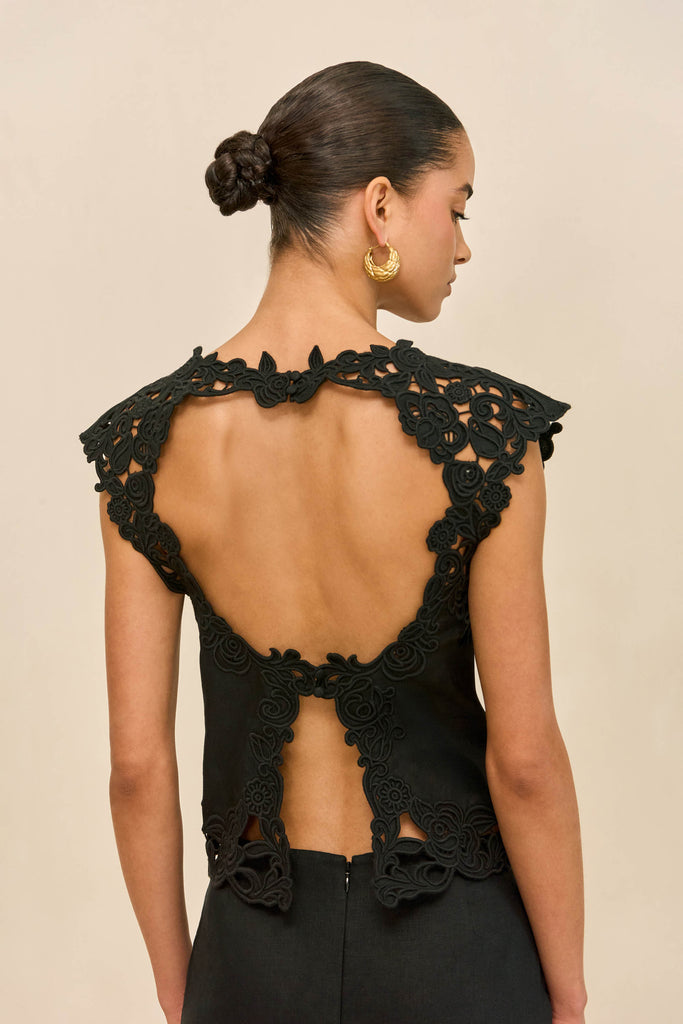 DESTRY TOP - BLACK – CULT GAIA