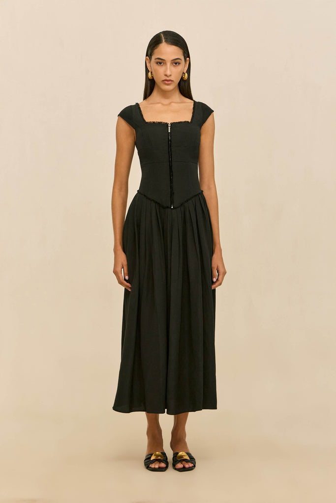 の*ぞ様 最終値下げ　cult gaia ブラック ミュール　36.5 SOLSTICE DRESS - BLACK – CULT GAIA