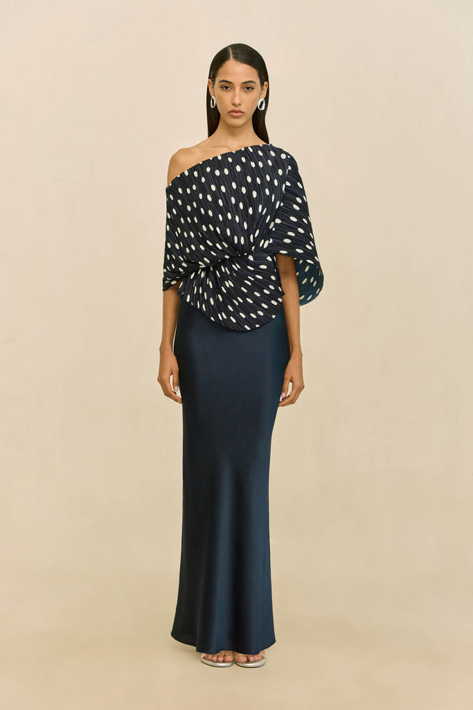 トップス room306 Random Dot Volume Tops CAMI TOP - SMALL DOT DEEP LAKE – CULT GAIA