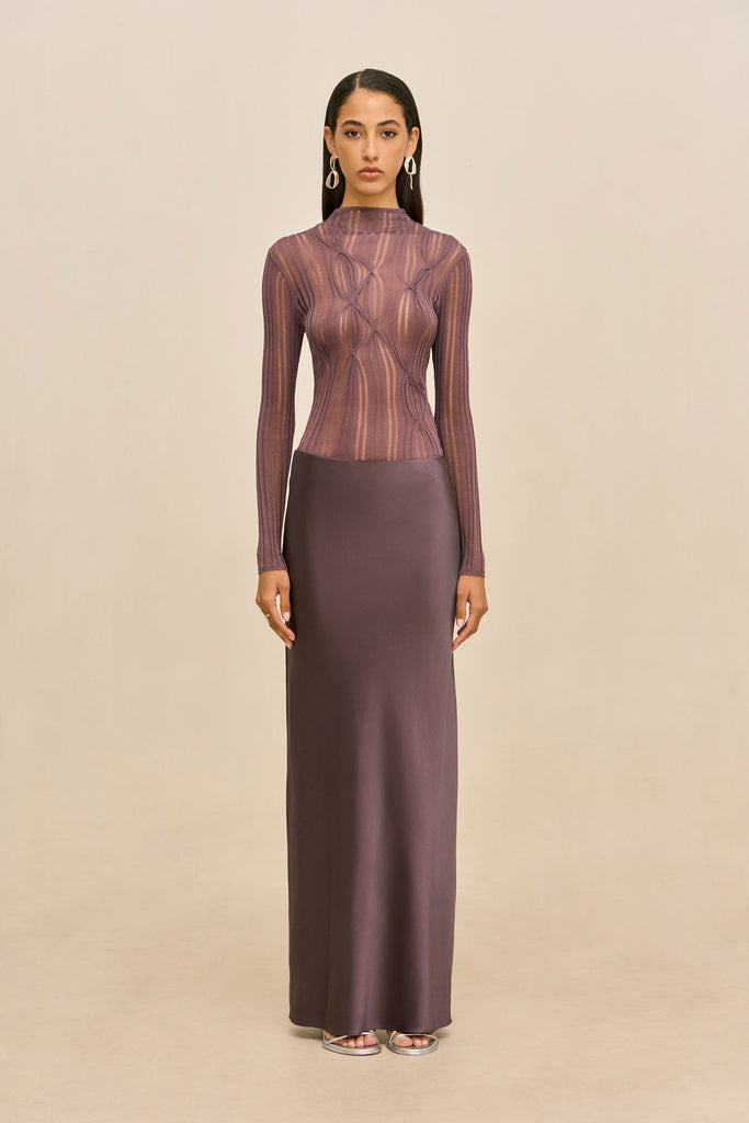 TAI KNIT TOP - WARM HAZE – CULT GAIA