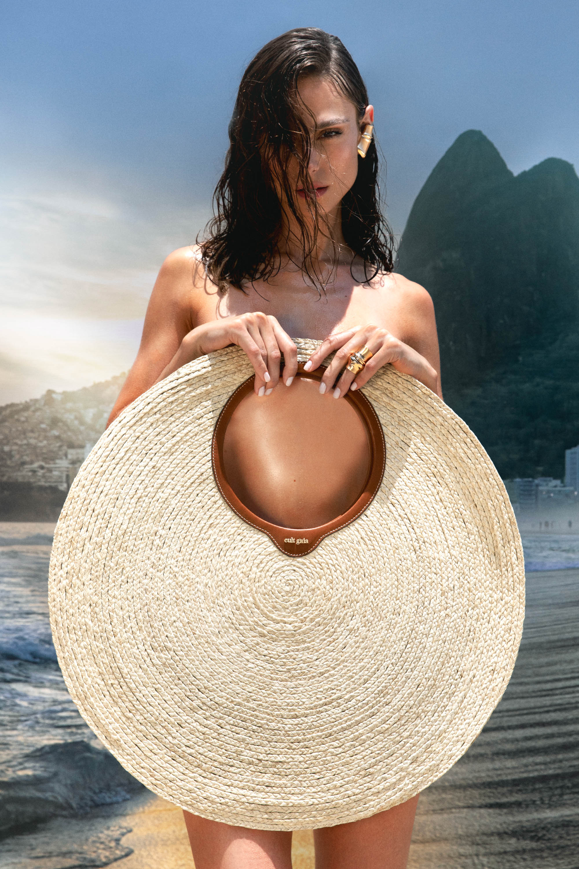 AMUN SHOULDER BAG - NATURAL