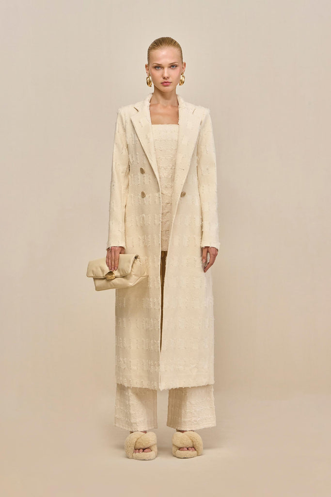 DILAN COAT - OFF WHITE MULTI – CULT GAIA