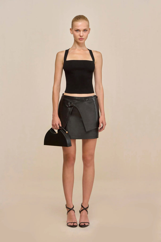 QUENTIN SKIRT - BLACK – CULT GAIA