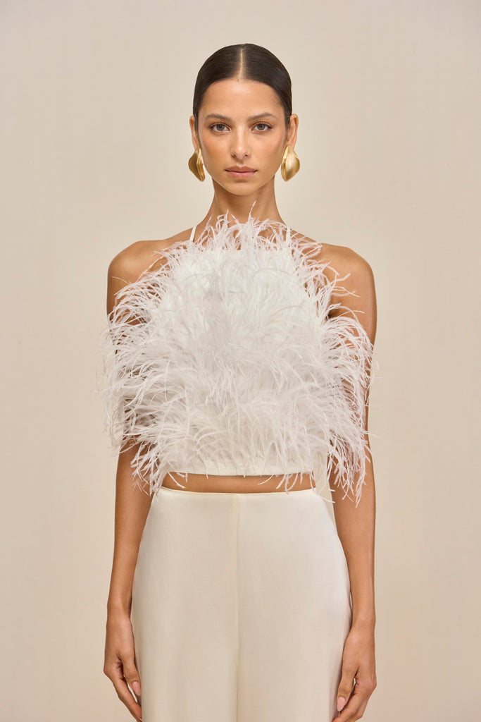 KORA PANT - OFF WHITE SILK – CULT GAIA KORA PANT - OFF WHITE SILK – CULT GAIA