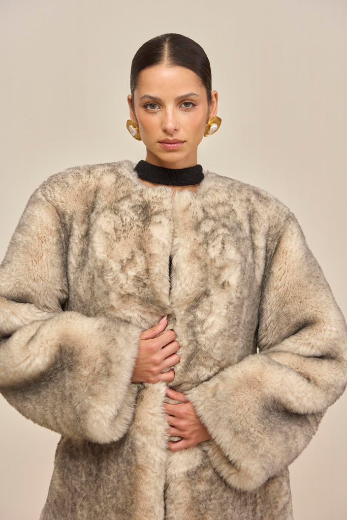 MARTINA COAT - FOG – CULT GAIA