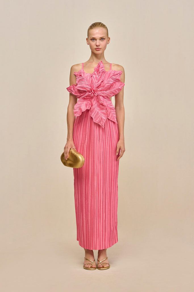 こ*様 揚*食様 （OURsローズ着用) sansangear Flare ca HESTRA GOWN - ROSETTE – CULT GAIA