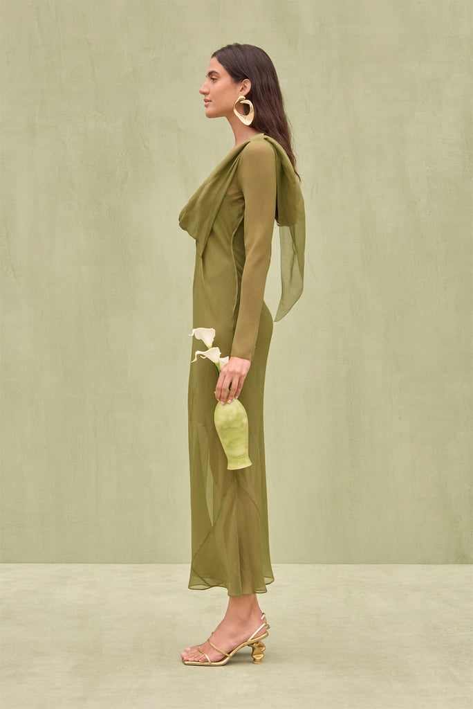 ELINE DRESS CEDAR - Main Image