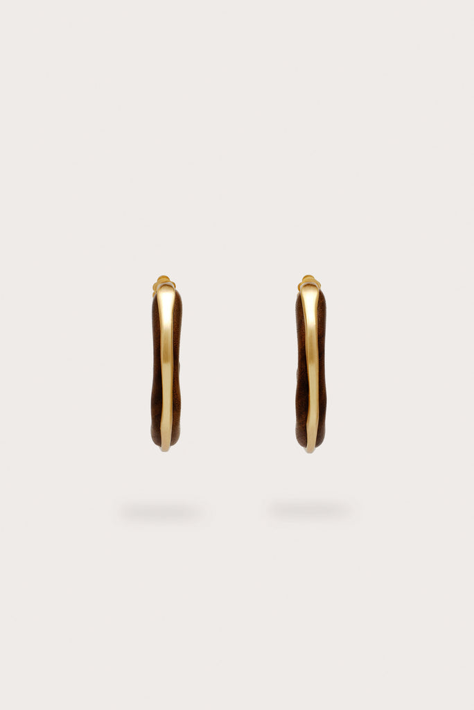 MADEIRA EARRING - WALNUT – CULT GAIA