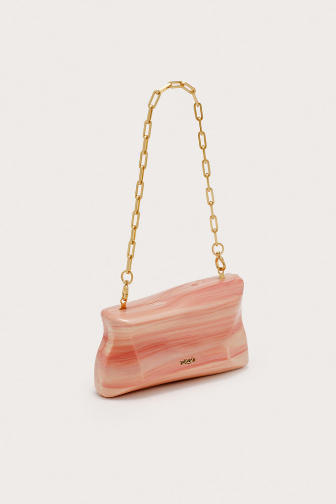 美品】GRACE CONTINENTAL フラワーシェルクラッチの通販
