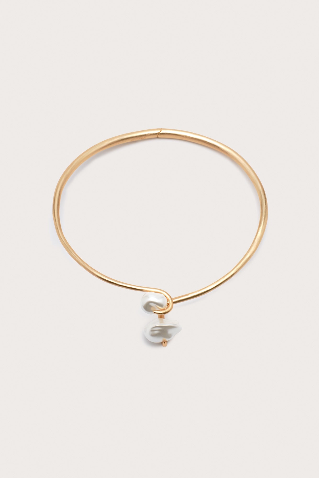MARAIS CHOKER - BRUSHED BRASS