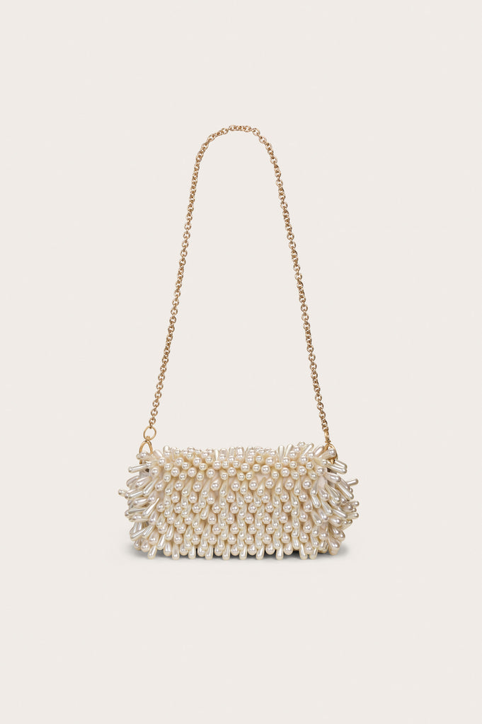cult gaia パール装飾 クラッチバッグ PERLA SHOULDER BAG - PEARL – CULT GAIA