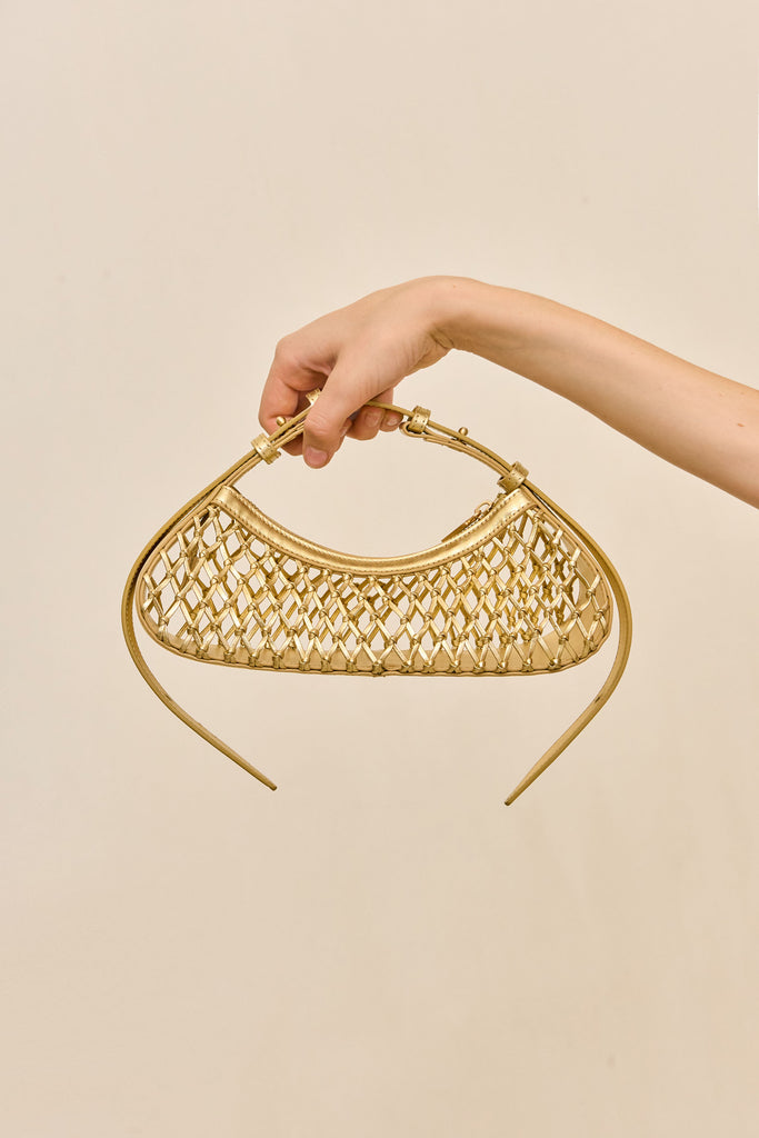 SHALA SHOULDER BAG - BRASS – CULT GAIA
