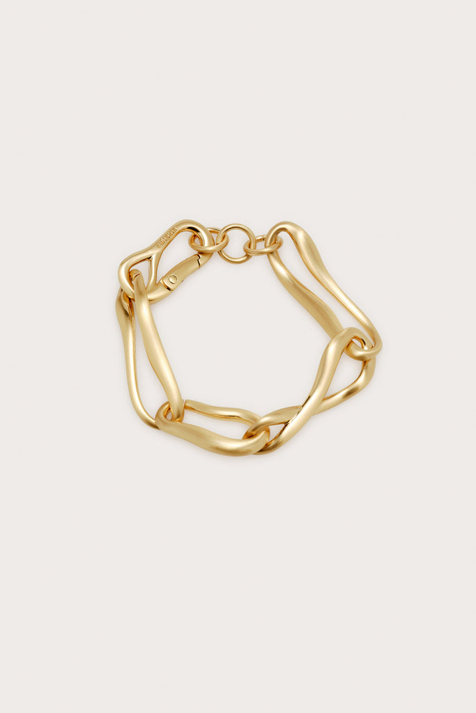 VERA BRACELET - BRUSHED BRASS – CULT GAIA