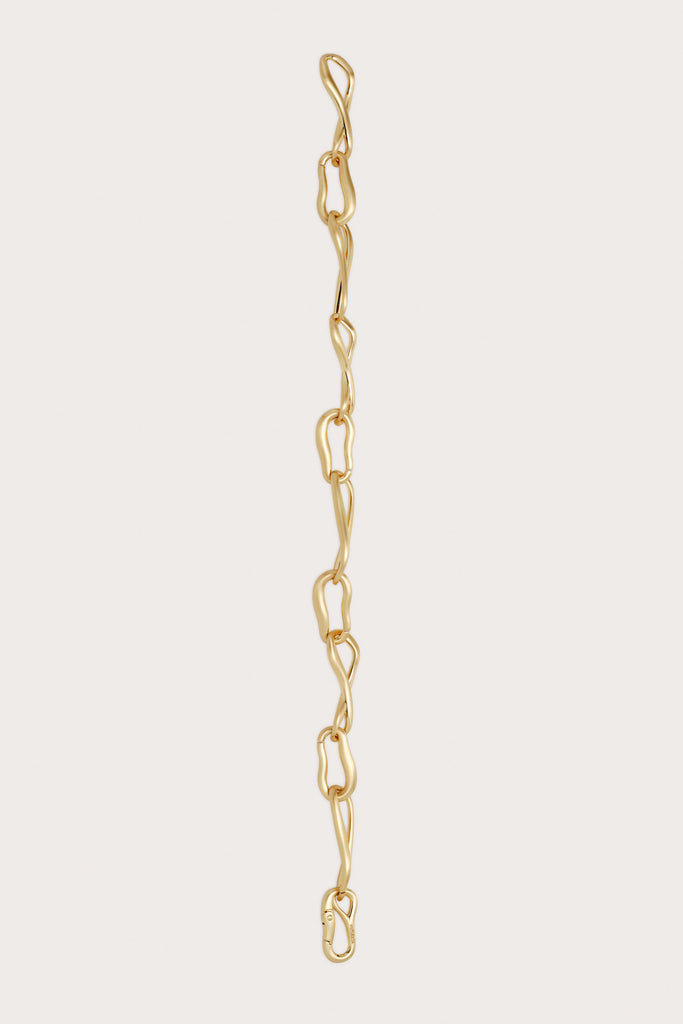 VERA NECKLACE - BRUSHED BRASS – CULT GAIA