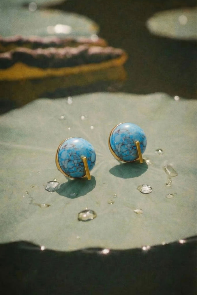 UNA EARRING - IBIZA TURQUOISE – CULT GAIA