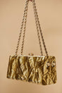 CULT GAIA HAJAR SHOULDER BAG IN GOLD