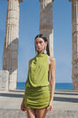 MAELLE DRESS - CHIVE