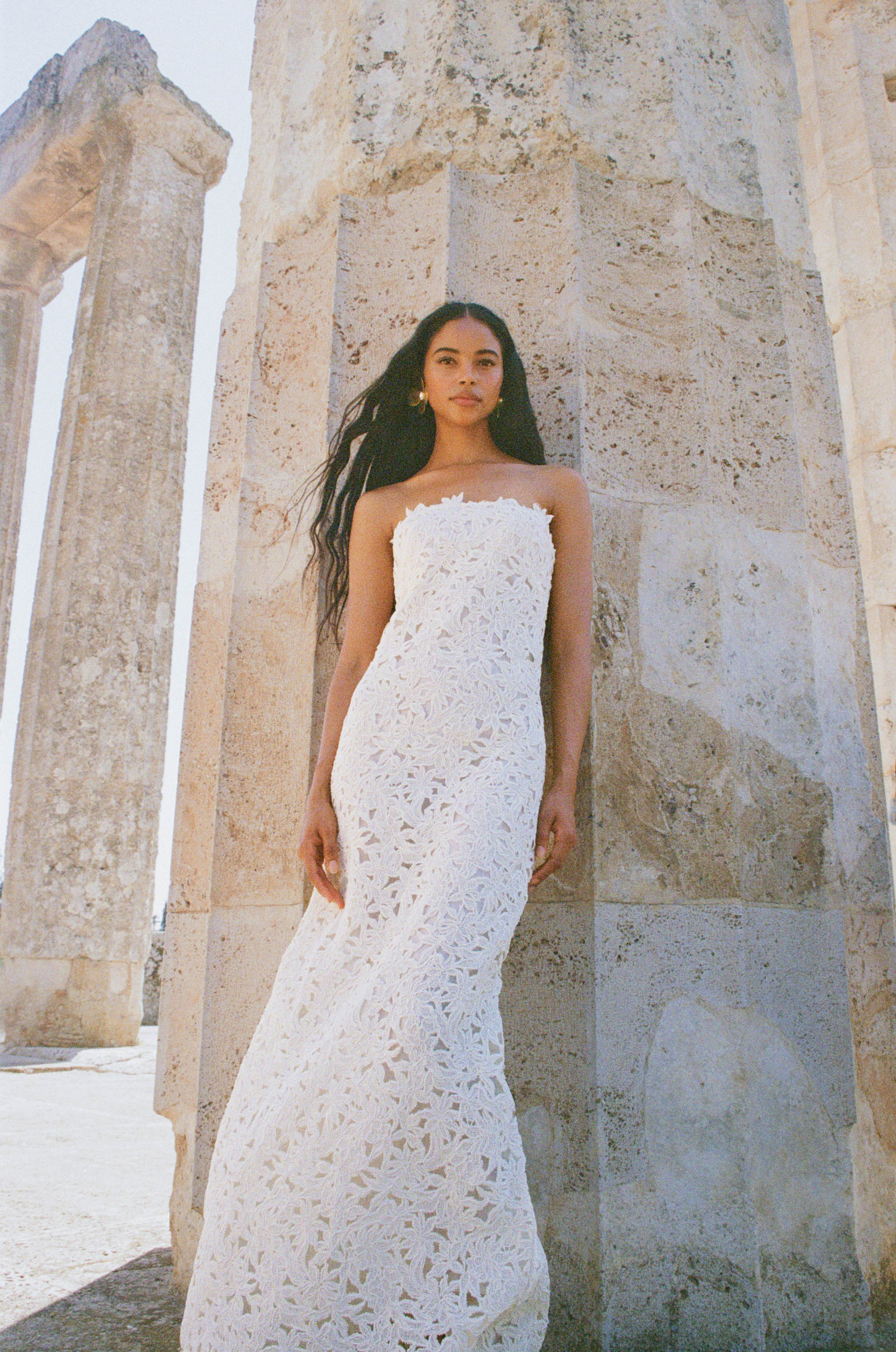 FLORENNE GOWN - OFF WHITE