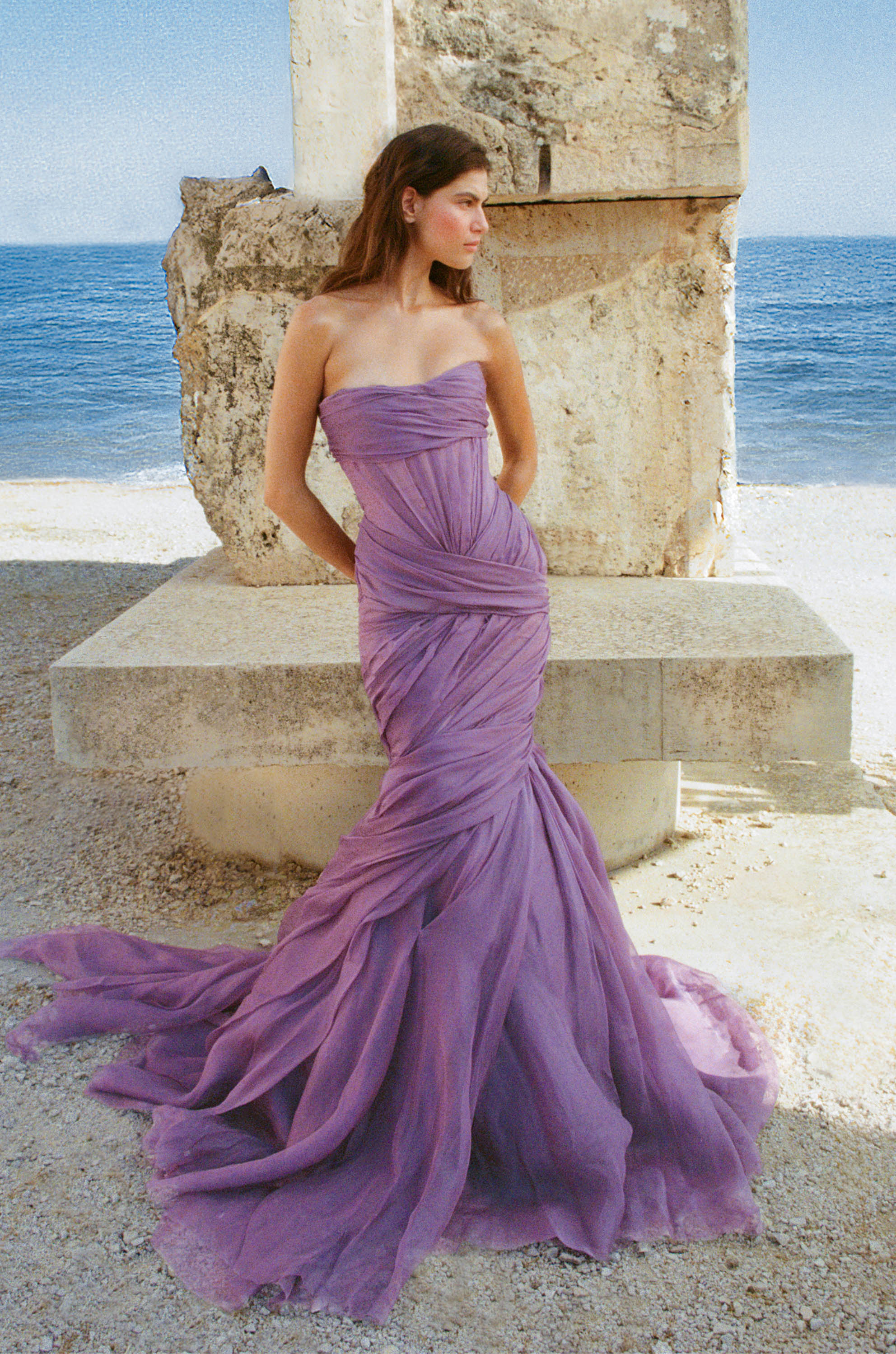 NUNO GOWN - WARM HAZE