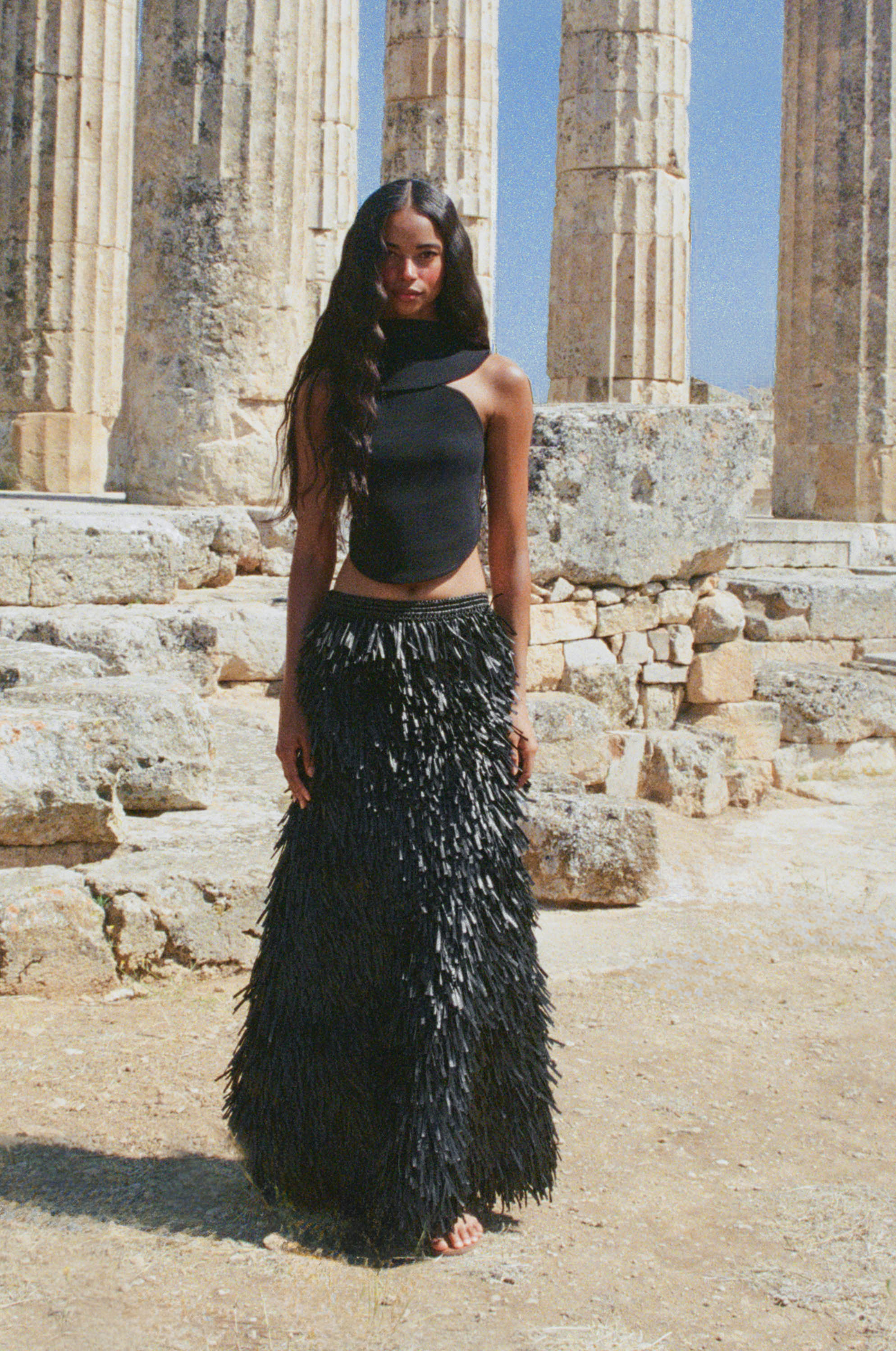ELOWEN SKIRT - BLACK