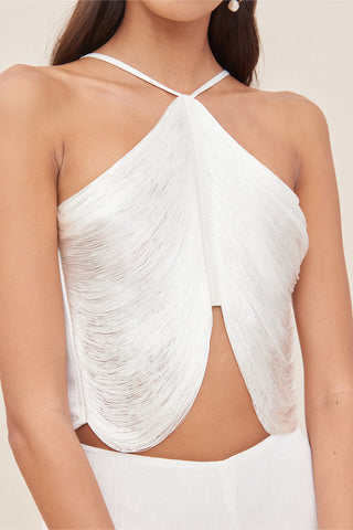 QUELLA TOP - OFF WHITE