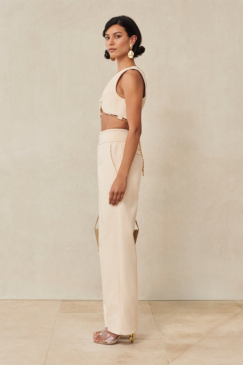MESA PANT - GARDENIA